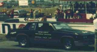 On the track at Dover Downs Raceway